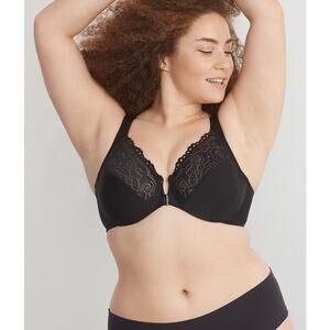 GLAMORISE WonderWire Front-Close Bra 40F